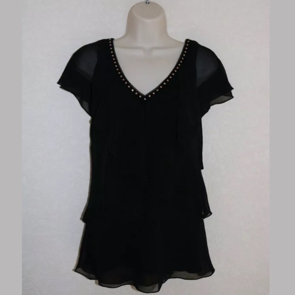 White House Black Market Dressy Blouse - Sz. 8